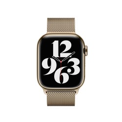 Каишка за Apple Watch 41mm Band: Gold Milanese Loop