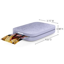 Мобилен принтер за снимки HP SPROCKET 2X3" PURPLE