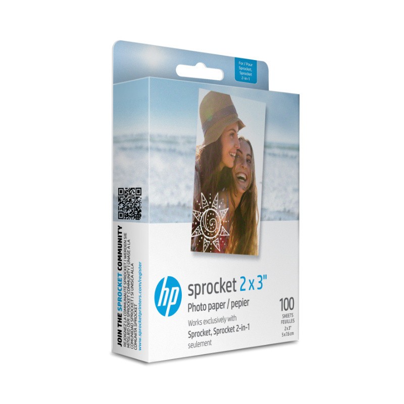 Фотохартия ZINK Paper 2X3" За HP SPROCKET, Пакет 100 бр. Фотохартия ZINK Paper 2X3" За HP SPROCKET, Пакет 100 бр.