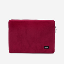 Калъф Bombata Sleeve Velvet 13-14 inch Burgugny