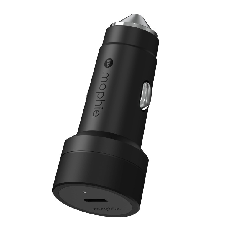 Зарядно за кола Мophie Car Charger 30W USB-C Black Зарядно за кола Мophie Car Charger 30W USB-C Black