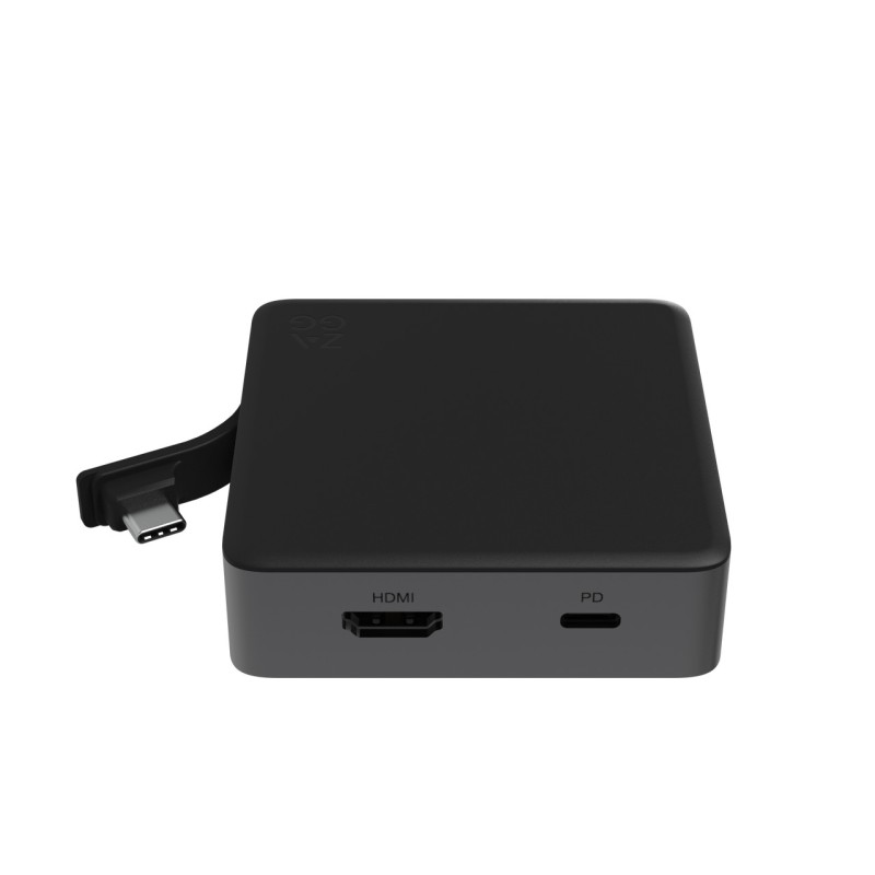 Хъб ZAGG Accessory 4 Pro Hub Grey Black Хъб ZAGG Accessory 4 Pro Hub Grey Black