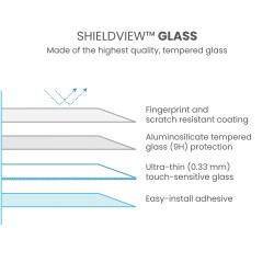 Закалено стъкло Speck iPhone 16 Plus ShieldView Glass - Clear