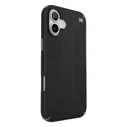 Калъф Speck iPhone 16 Plus Presidio2 Grip, Black/Slate Grey