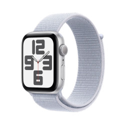 Часовник Apple Watch SE2 v3 GPS 44mm Silver Alu Case w Blue