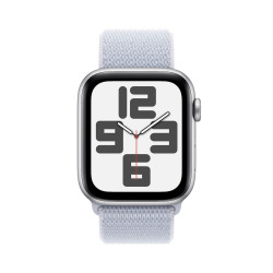 Часовник Apple Watch SE2 v3 GPS 44mm Silver Alu Case w Blue