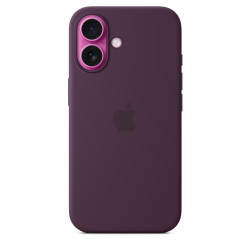 Силиконов калъф Apple iPhone 16 Silicone Case with MagSafe, Plum