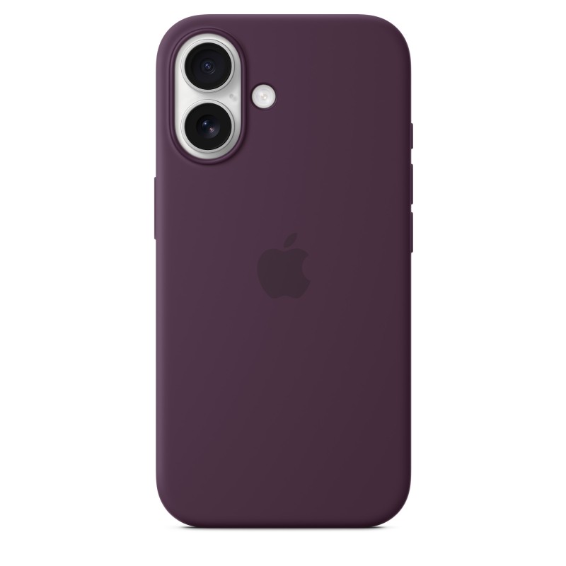 Силиконов калъф Apple iPhone 16 Silicone Case with MagSafe, Plum Силиконов калъф Apple iPhone 16 Silicone Case with MagSafe, Plum