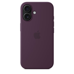 Силиконов калъф Apple iPhone 16 Silicone Case with MagSafe, Plum