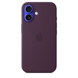 Силиконов калъф Apple iPhone 16 Silicone Case with MagSafe, Plum