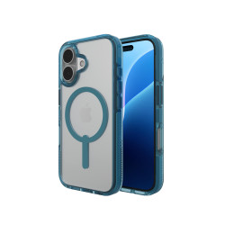 Калъф ZAGG Santa Cruz Snap Apple iPhone 16, Retro Blue