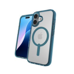 Калъф ZAGG Santa Cruz Snap Apple iPhone 16, Retro Blue