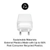 Зарядно Mophie Essentials ACC PWR Adapter USB-C 20W PD White-EU