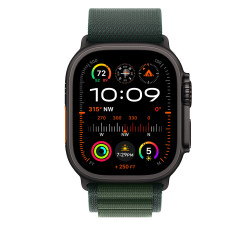 Каишка Apple Watch 49mm Loop: Dark Green Alpine Loop - Medium -