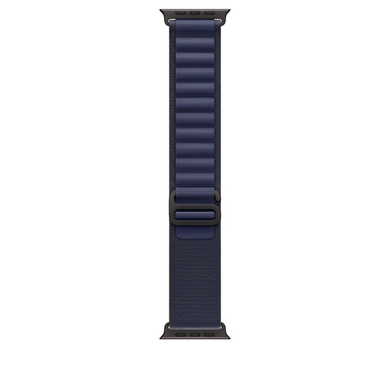 Каишка Apple Watch 49mm Loop: Navy Alpine Loop - Large - Black Каишка Apple Watch 49mm Loop: Navy Alpine Loop - Large - Black