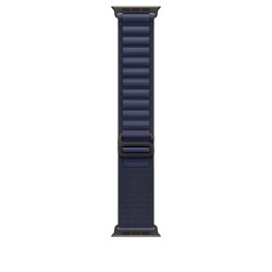 Каишка Apple Watch 49mm Loop: Navy Alpine Loop - Large - Black