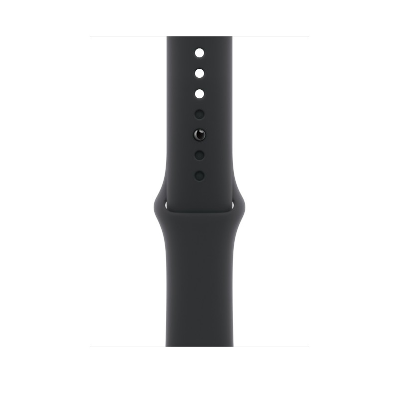 Каишка Apple Watch 46mm Sport Band: Black Sport Band - M/L Каишка Apple Watch 46mm Sport Band: Black Sport Band - M/L