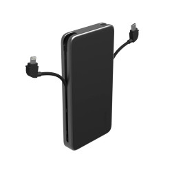 Външна батерия Mophie powerstation plus 10 000 mAh - Black