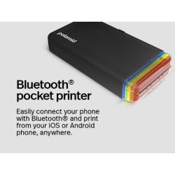 Комплект мобилен принтер за снимки Polaroid Hi·Print 2x3