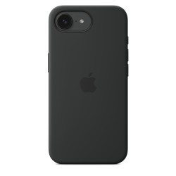 Силиконов калъф Apple iPhone 16e Silicone Case Black