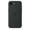 Силиконов калъф Apple iPhone 16e Silicone Case Black