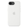 Силиконов калъф Apple iPhone 16e Silicone Case White
