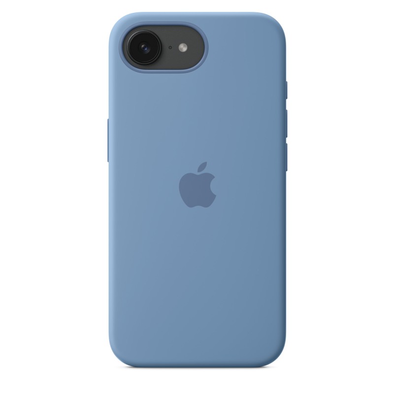 Силиконов калъф Apple iPhone 16e Silicone Case Winter Blue Силиконов калъф Apple iPhone 16e Silicone Case Winter Blue