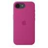 Силиконов калъф Apple iPhone 16e Silicone Case Fuchsia