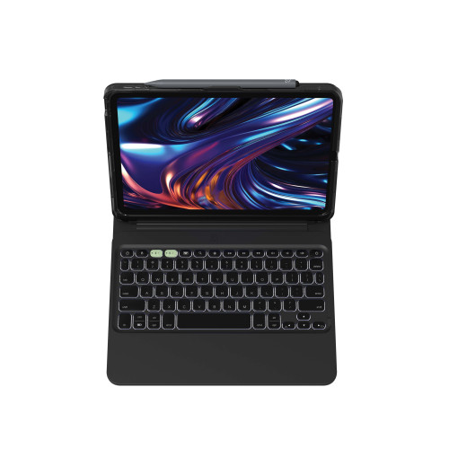 Клавиатура и калъф за таблет Zagg Pro Keys 2 Wireless Keyboard Case for iPad Pro 11 M4 Black