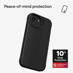 Калъф ZAGG Luxe Apple iPhone 16e/15/14/13, Black
