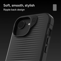 Калъф ZAGG Luxe Apple iPhone 16e/15/14/13, Black