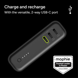 Външна батерия Mophie Powerstation Pro 20 000k 2025, Black