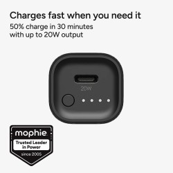 Външна батерия Mophie Powerstation Mini 5k, 2025 Black