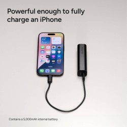 Външна батерия Mophie Powerstation Mini 5k, 2025 Black