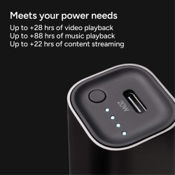 Външна батерия Mophie Powerstation Mini 5k, 2025 Black