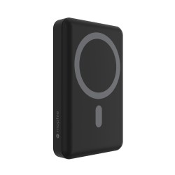 Външна батерия с безжичнo зареждане Mophie Essentials Magnetic wireless portable battery 10k, Black