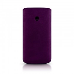 Кожен калъф BEYZA RetroStrap Plus Leather Case iPhone SE (5S) - Purple