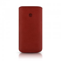 Кожен калъф BEYZA RetroStrap Plus Leather Case iPhone SE (5S) - Red