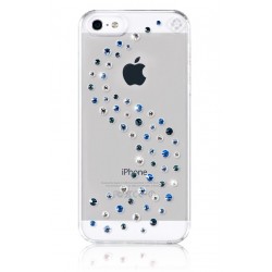 Калъф Bling My Thing iPhone SE (5S) - Milky Way Blue Mix