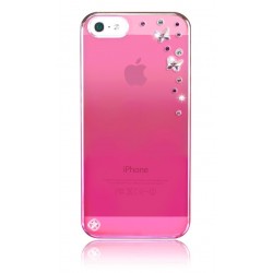 Калъф Bling My Thing iPhone SE (5S) - Butterflies Pink Metallic