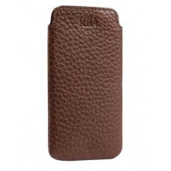 Кожен калъф Sena Ultraslim Classic за iPhone SE (5S) - Brown