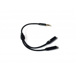 Сплитер за слушалки XtremeMac Splitter - Black