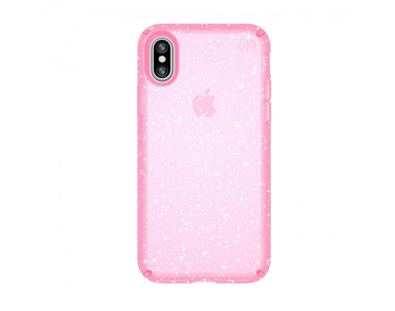 Калъф Speck Presidio Glitter iPhone X - Bella Pink With Gold