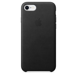 Калъф Apple iPhone 8 / iPhone 7 / iPhone SE 2020 г. Leather Case - Black