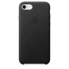 Калъф Apple iPhone 8 / iPhone 7 Leather Case - Black