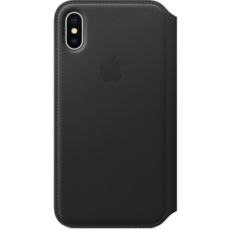 Калъф Apple IPhone X Leather Folio - Black Калъф Apple IPhone X Leather Folio - Black