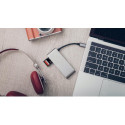 Адаптор Moshi USB-C Multimedia Adapter - Titanium Gray