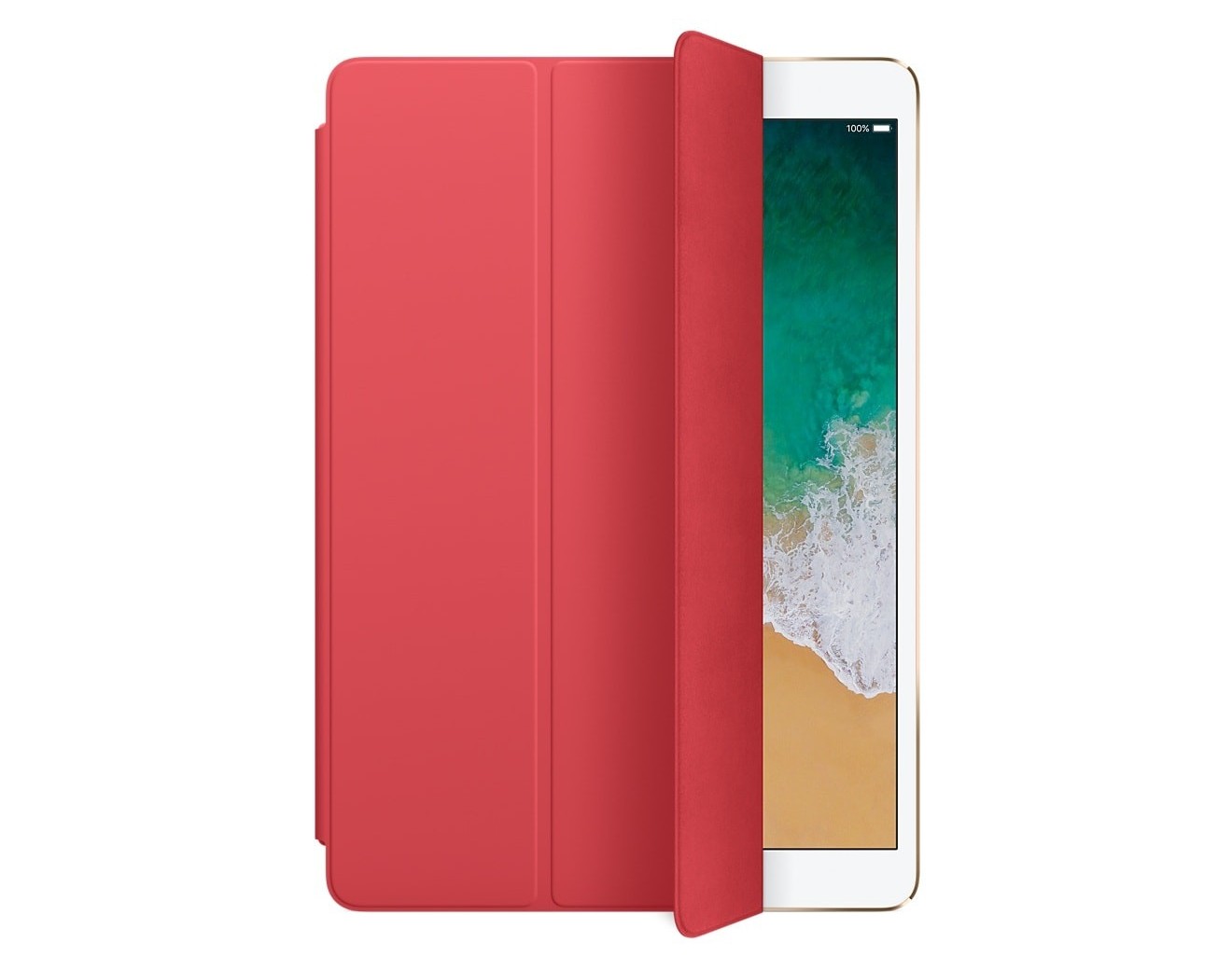 Apple Leather Smart Cover iPad Pro 10.5 - Raspberry