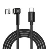Кабел XtremeMac Magnetic USB-C to USB-C Cable - 2m - Black
